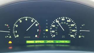 2000 Lexus Ls400 0-60 Kickdown