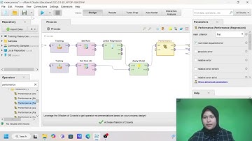 Praktik Algoritma Linear Regression Pada Dataset 3 Variabel menggunakan Rapid Miner