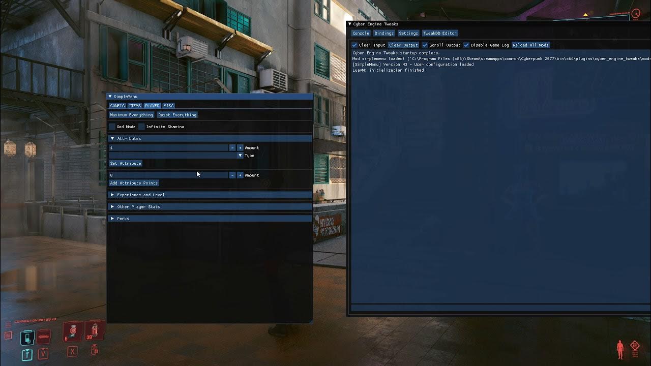 Cyber engine tweaks 2.12. Чит меню киберпанк 2077. Cyber engine tweaks. Чит мод на консоль киберпанк 2077. Симпл меню киберпанк.