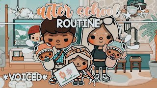 Aesthetic Family Evening Routine  |*WITH MY VOICE* | Toca Boca Family Roleplay | Voiced