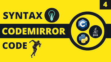 How to change syntax highlighting according to language using codemirror