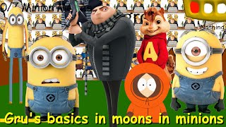 Gru's basics in moons in minions - Baldi's Basics Birthday Bash Mod