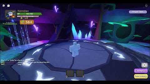 Hitting level 190 in dungeon quest.