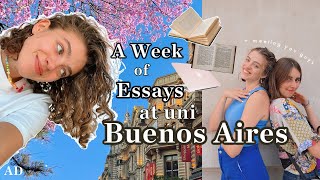 A Realistic Week in the Life of Study Abroad in Buenos Aires  | university vlog!!