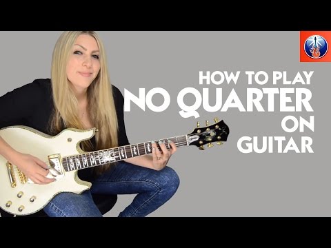 How to Play No Quarter On Guitar - Led Zeppelin No Quarter Lesson