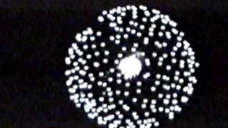 homemade fireworks, very first 6 shell with rising shells