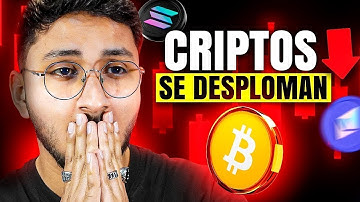 BITCOIN y Altcoins Se Desploman en Vivo.... ¡CRASH del MERCADO!