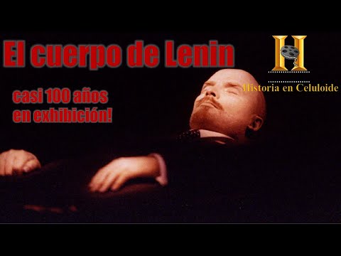 Video: Mami Lenin: cuidado del cuerpo. Mantenimiento del mausoleo de Lenin