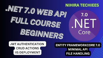 Complete .NET Core Web API Tutorial with JWT Token | Learn from Scratch