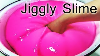 How To Make Jiggly Slime With Pva Powder Slime Jiggly Watery Slime Tutorial Youtube