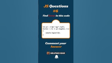 #6 Javascript Interview Questions | Output Based Questions || #frontendinterview #javascript
