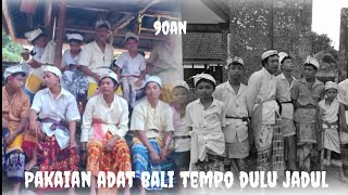 Pakaian Adat Bali Tempo dulu Trending di Sosmet
