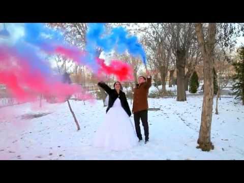 Дым в свадебной фотосессии. https://vk.com/colorsmoke30