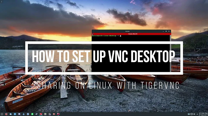 How To Set Up VNC Desktop Sharing On Linux With TigerVNC