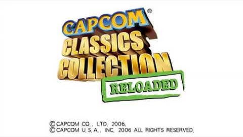 Capcom Classics Collection Reloaded USA - PSP