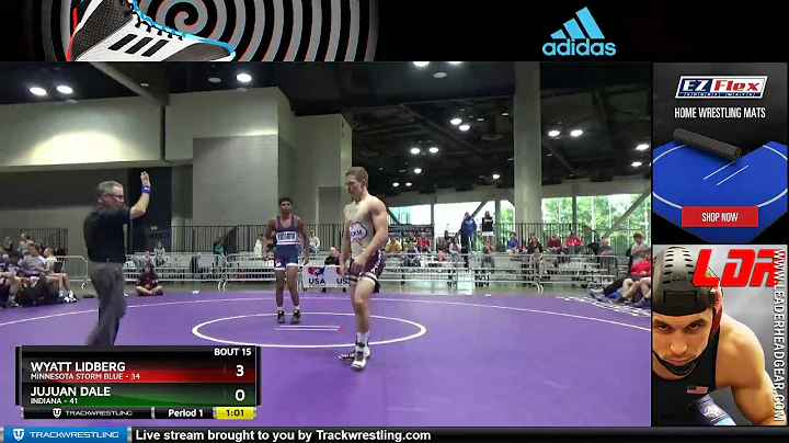 Mat 6 170 Wyatt Lidberg Minnesota Storm Blue Vs Ju...