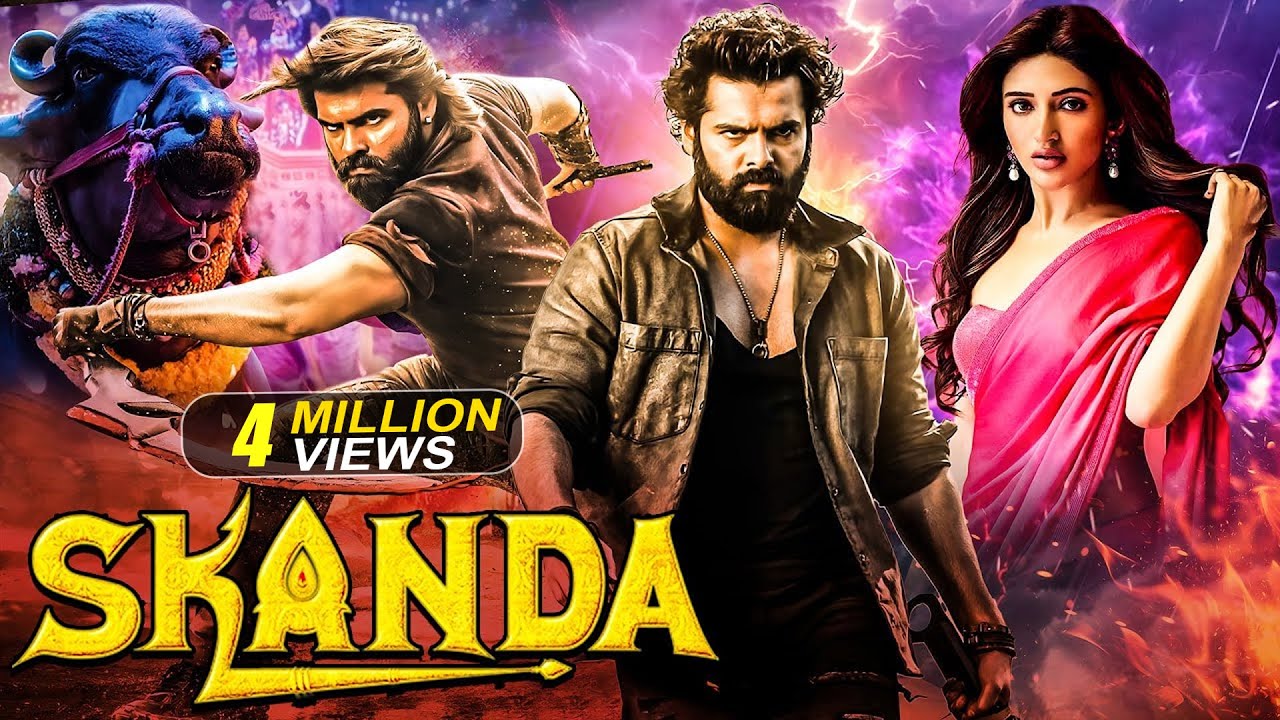 SKANDA | Ram Pothineni | Sreeleela | New (2025) Released South Indian Movie Hindi Dubbed