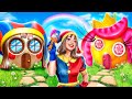 Pomni Build a Tiny House for CANDY PRINCESS! The Amazing Digital Circus!
