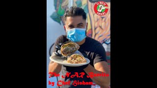 The Nar (Fire) Burrito by El Halal Amigos Food Truck