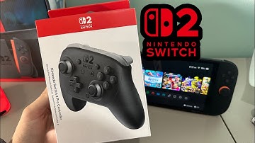 Nintendo Switch 2 Pro Controller Unboxing & Review