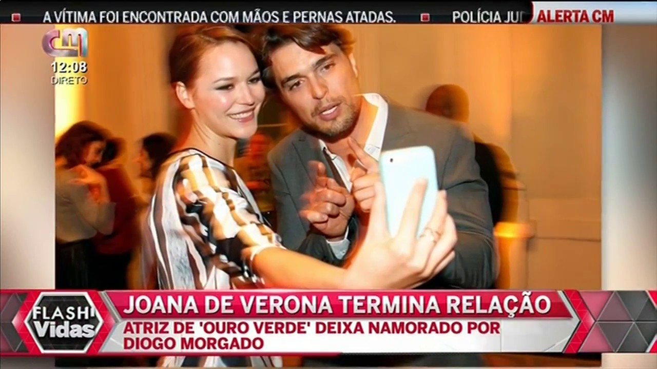 Joana de Verona Termina a Relação com o Namorado Para Assumir Diogo Morgado