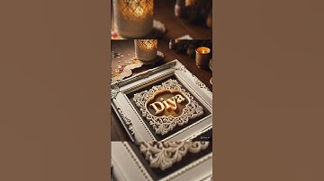 Diya Frame name editing||#ytshorts#imagecreation#meta#ai#frame