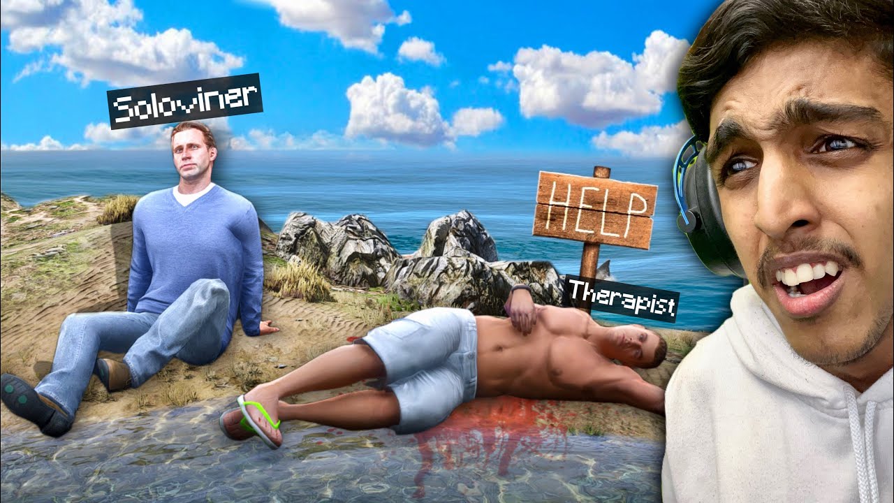 Surviving 24 hours On A Deserted Island with Soloviner.. !! GAME