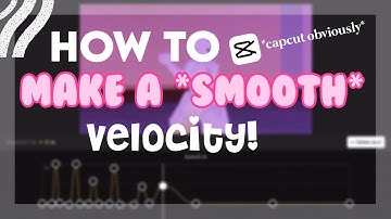How to make a *SMOOTH* velocity! (capcut and vsco!)
