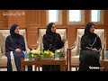سلطان بن أحمد القاسمي يستقبل خريجي برنامج الدكتوراة المزدوجة في الطب الجزيئي