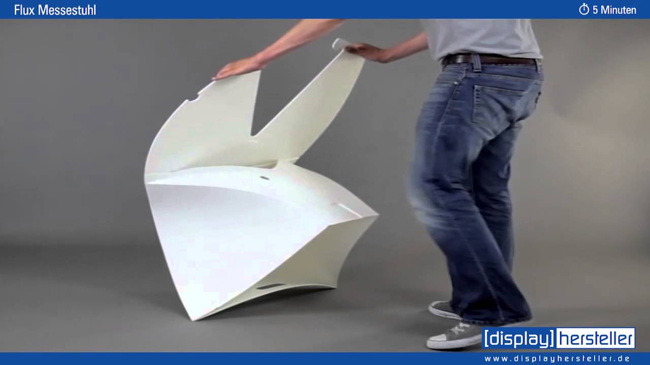 Flux Messestuhl by www.displayhersteller.de