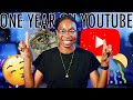 YOUTUBE ANNIVERSARY TAG (1 year reflection and analytics)