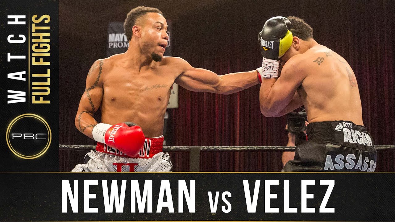 Newman vs Velez FULL FIGHT: April 29, 2017 - PBC on FS1