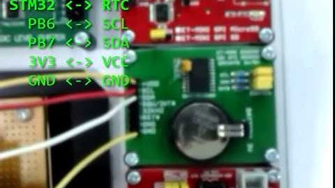 STM32 + RTC + USART