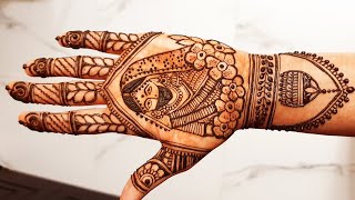 how to draw bride wearing mask4-bride drawing with mehndi-महेँदी से दुल्हन कैसे बनाए-henna art world