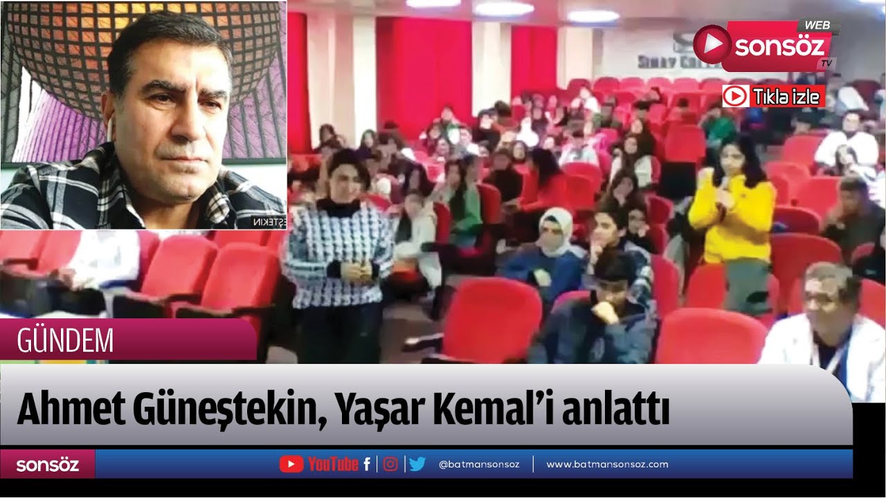 Ahmet G&uuml;neştekin, Yaşar Kemal&rsquo;i anlattı