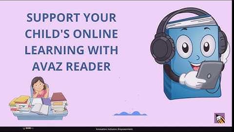 Convert any book into audio book with Avaz Reader app