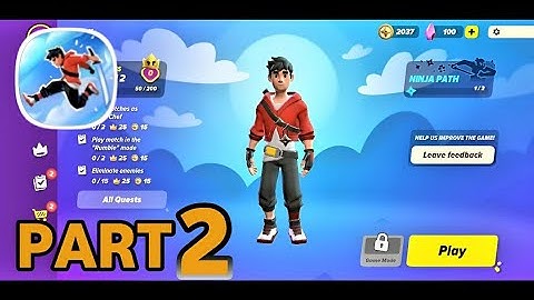 Ninja Party: Team Up & Brawl - Gameplay Walkthrough Part 2 - TickerX (iOS, Android)