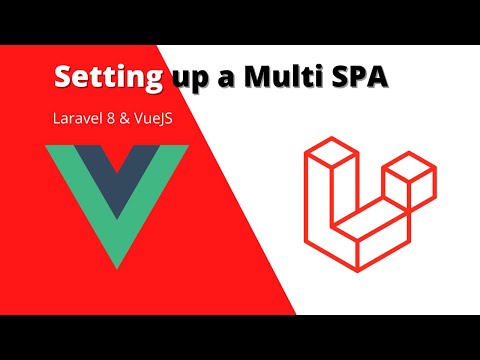 Setting up a multi-SPA with Laravel & VueJS