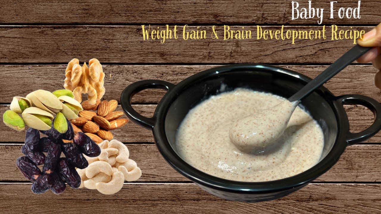 Baby Food Weight gain & Brain development Ragi Rice With Dry Nuts