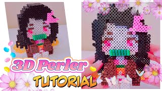 Nezuko 3D Perler Tutorial