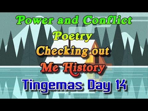 tingemas-day-fourteen---checking-out-me-history---power-and-conflict-poetry