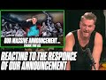 Pat McAfee Gets Emotional Talking About His MASSIVE Announcement