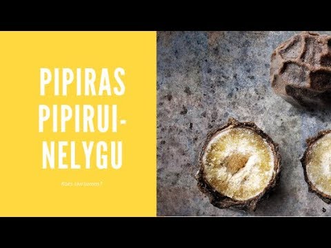 Video: Kaip Atskirti Druską Nuo Pipirų