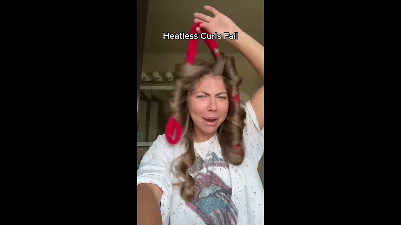 Heatless Curls Fail Created By Mattisonfaith