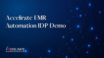 Accelirate Automation Demo - Health Cloud with EMR & IDP