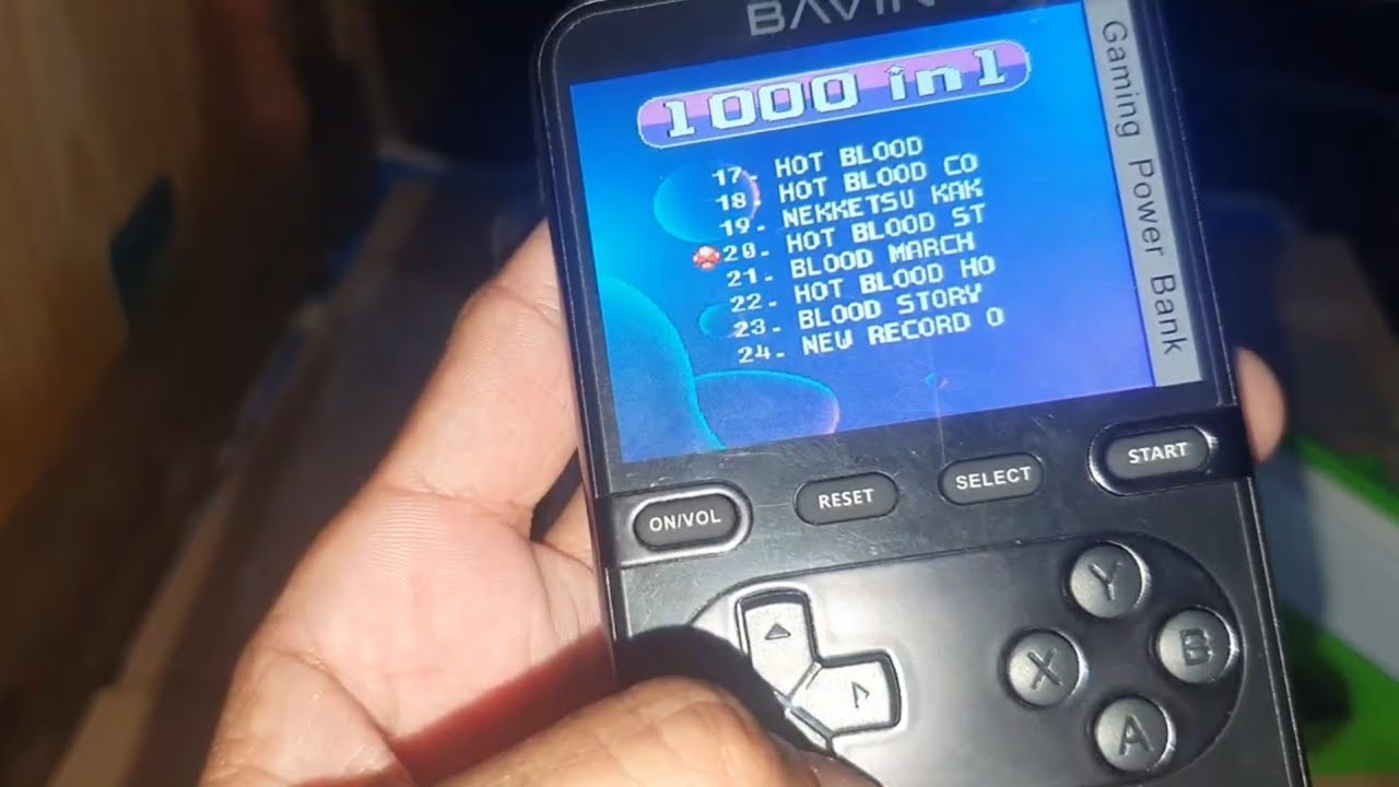 UNBOXING BAVIN PC1200S 5000MAH MINI PORTABLE GAME CONSOLE WITH POWERBANK MAGNETIC