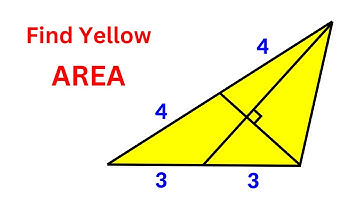 Math Olympiad Challenge | Find the area of the triangle | Geometry