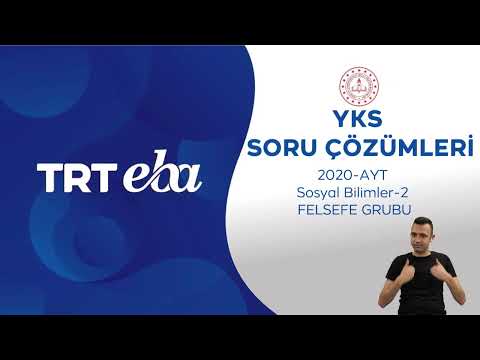 2020 YKS Sınav Soru Çözümü - Felsefe-1 (AYT)