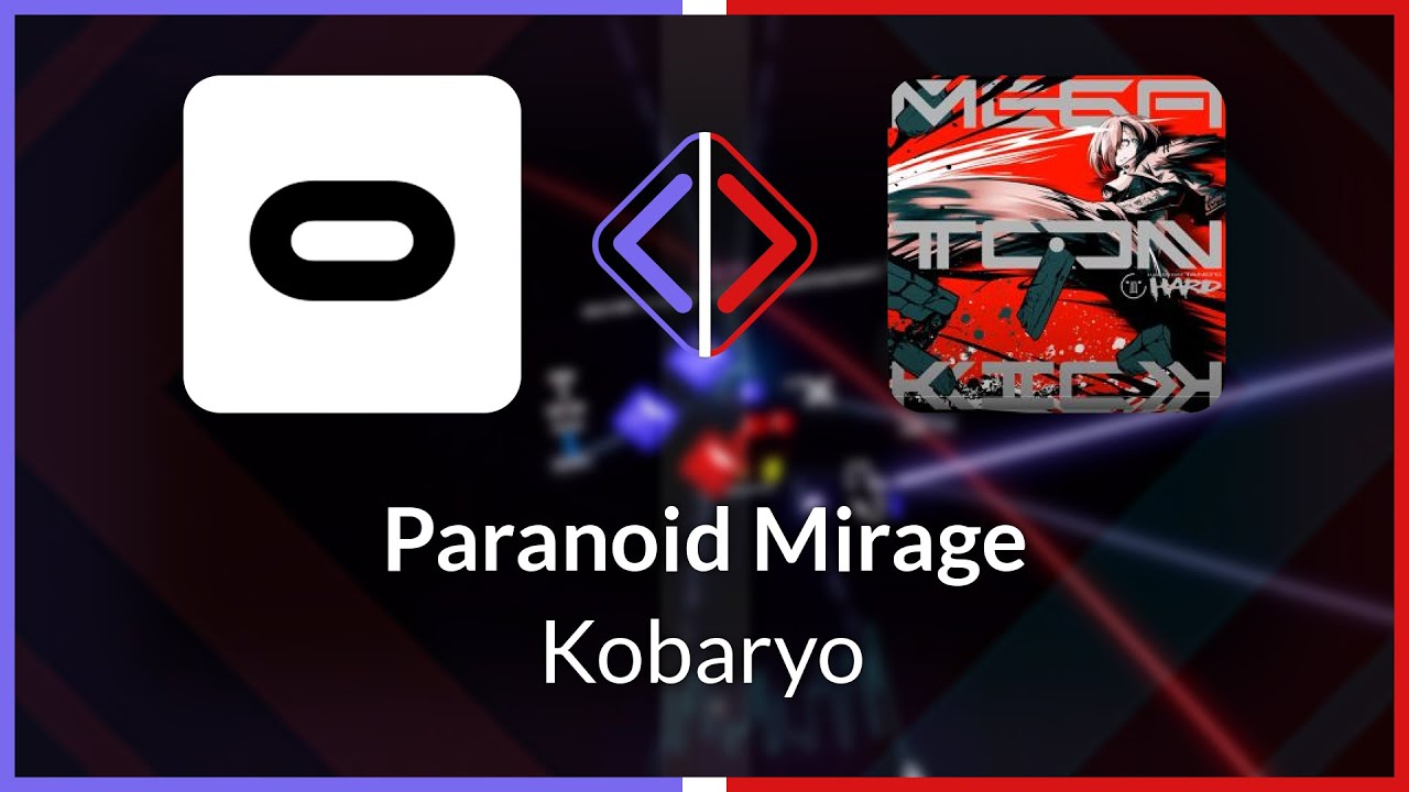 Beat Saber Gas Kobaryo Paranoid Mirage [expert ] 1 83 61 Youtube