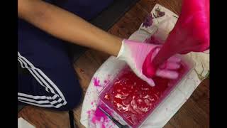 Hot Pink Water Color